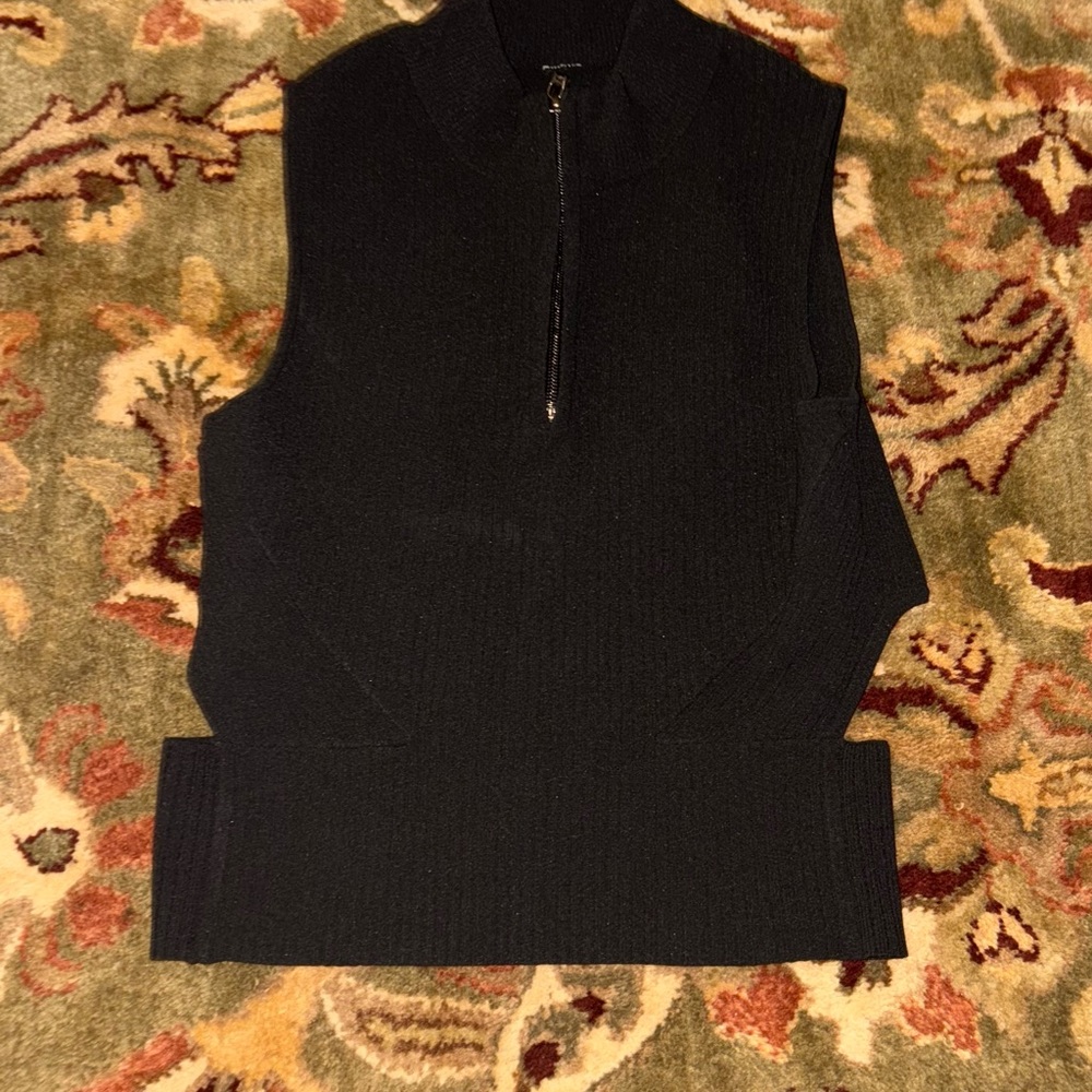Black Lululemon Sweater Vest